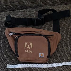 Adobe Carhartt Men's Brown Belt Bag